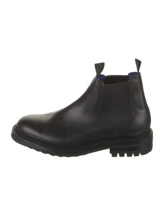Burberry Leather Chelsea Boots