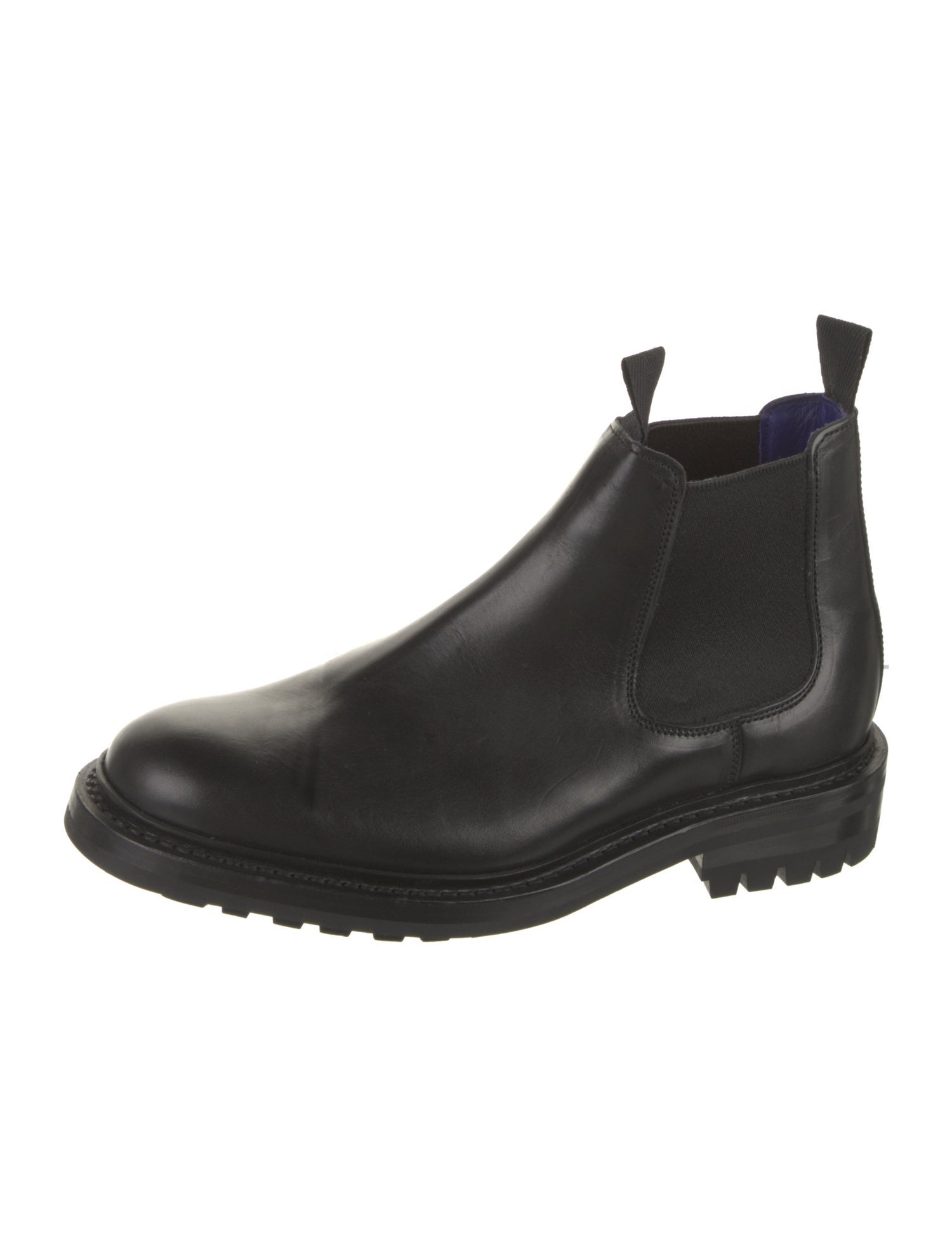 Burberry Leather Chelsea Boots