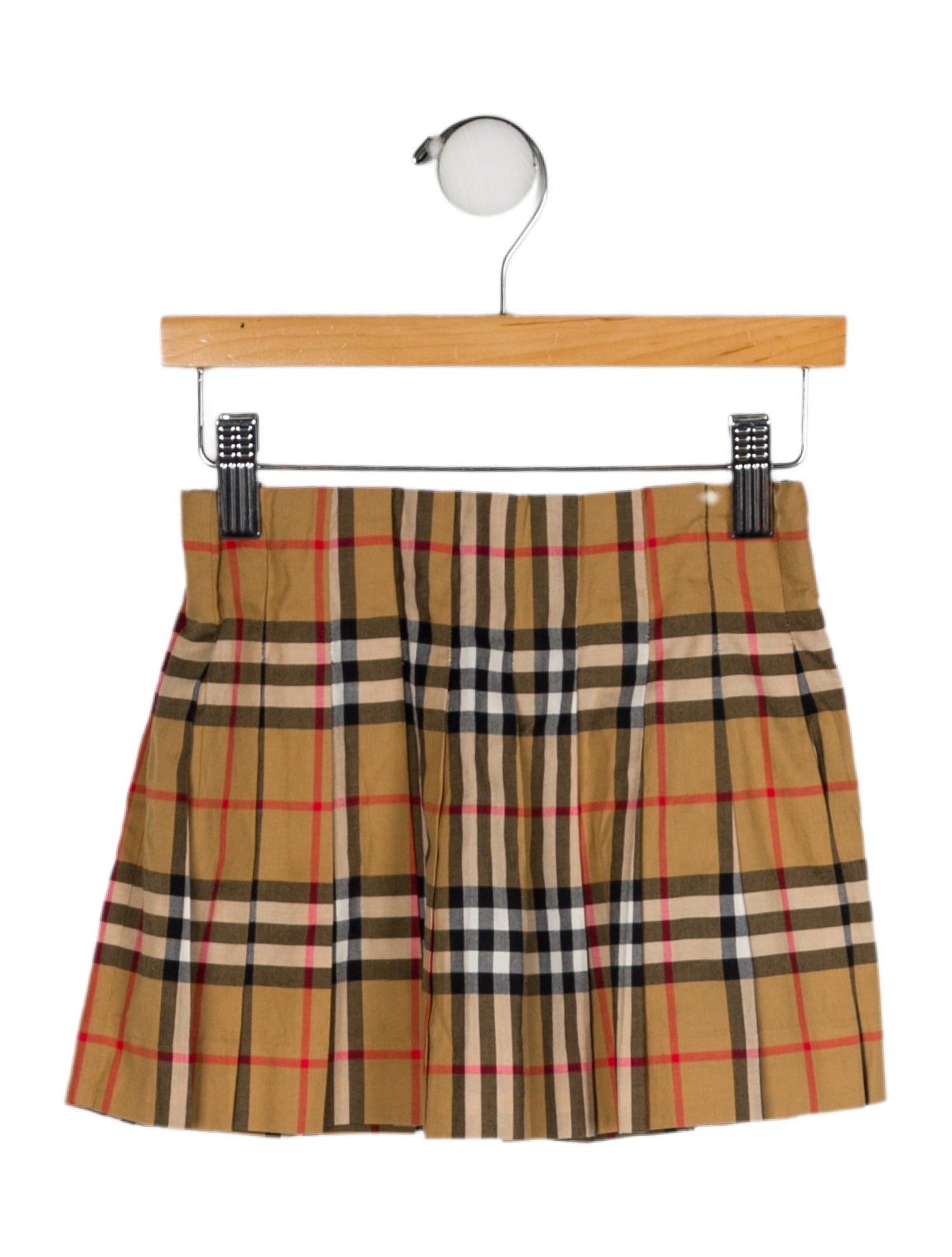 Burberry Toddler Girls' Printed Mini Pleated Skirt