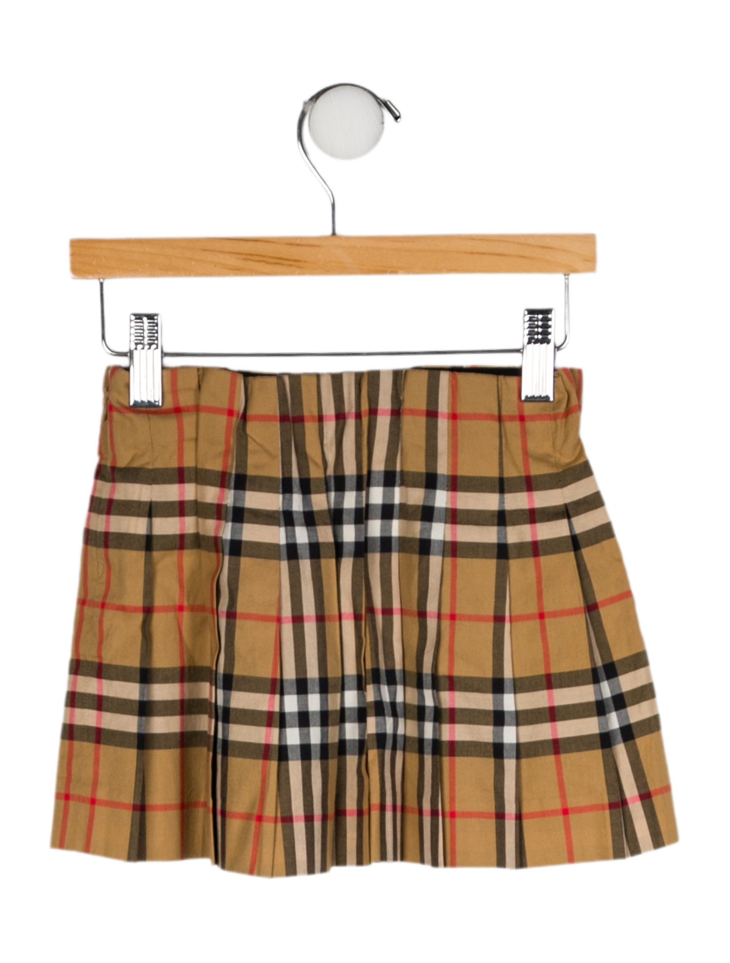 Burberry Toddler Girls' Printed Mini Pleated Skirt