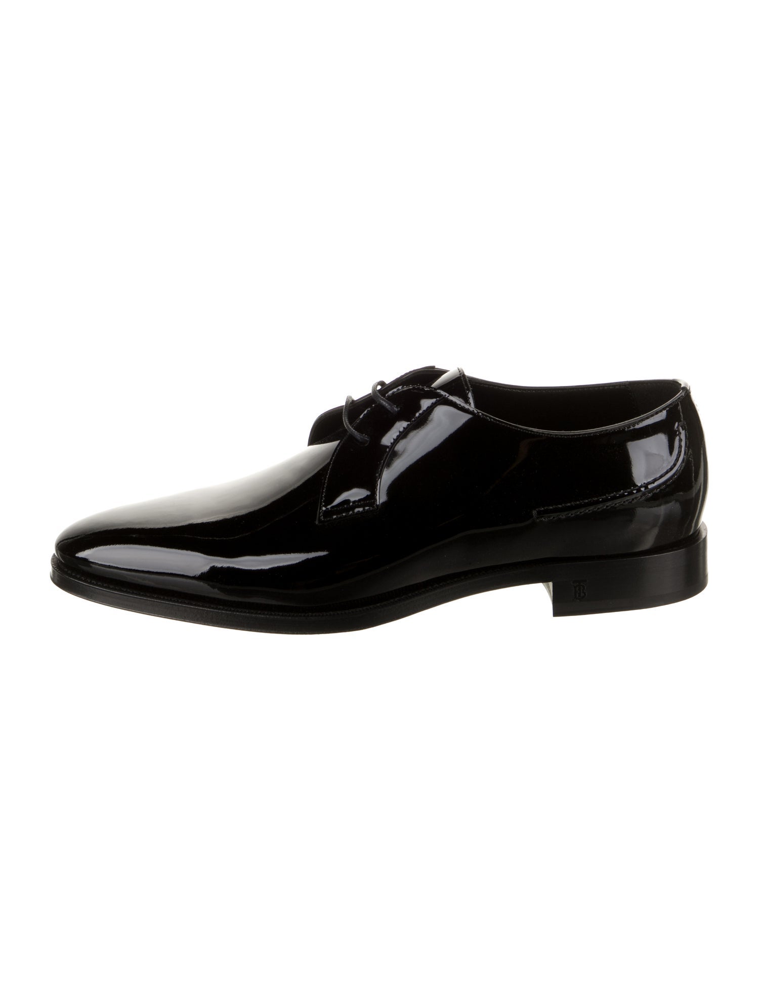 Burberry Patent Leather Derby Shoes
