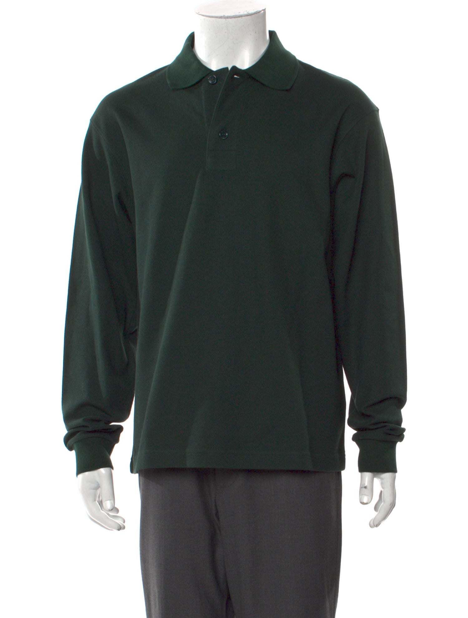 Burberry Crew Neck Long Sleeve Polo Shirt w/ Tags