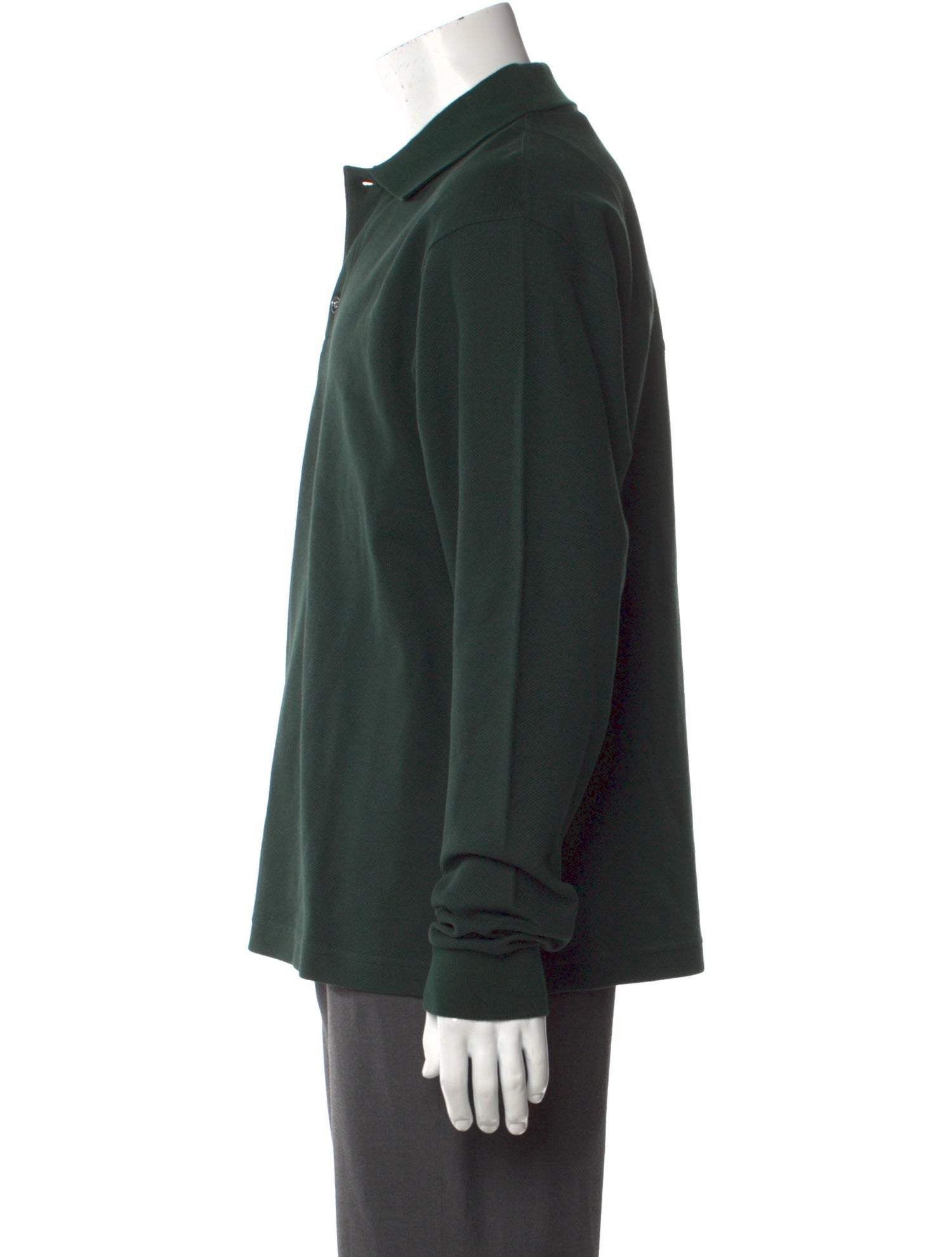 Burberry Crew Neck Long Sleeve Polo Shirt w/ Tags