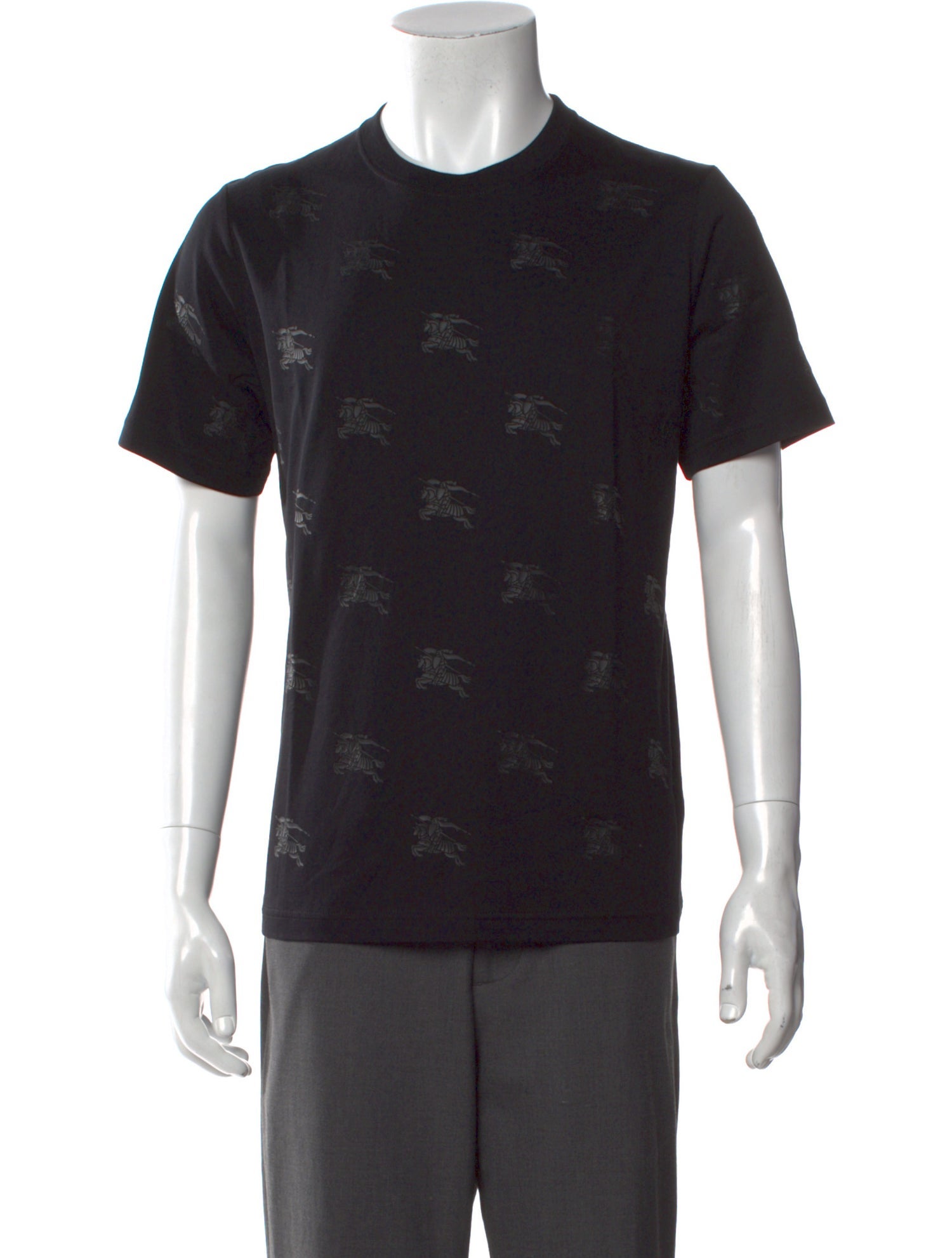 Burberry Printed Crew Neck T-Shirt w/ Tags