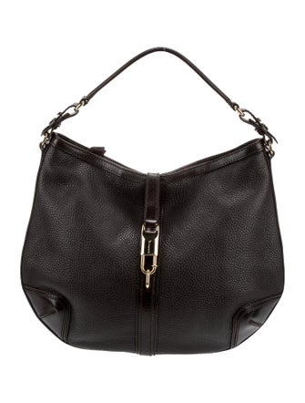 Burberry Leather Top Handle Bag