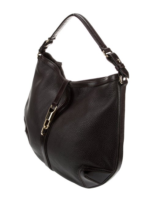 Burberry Leather Top Handle Bag