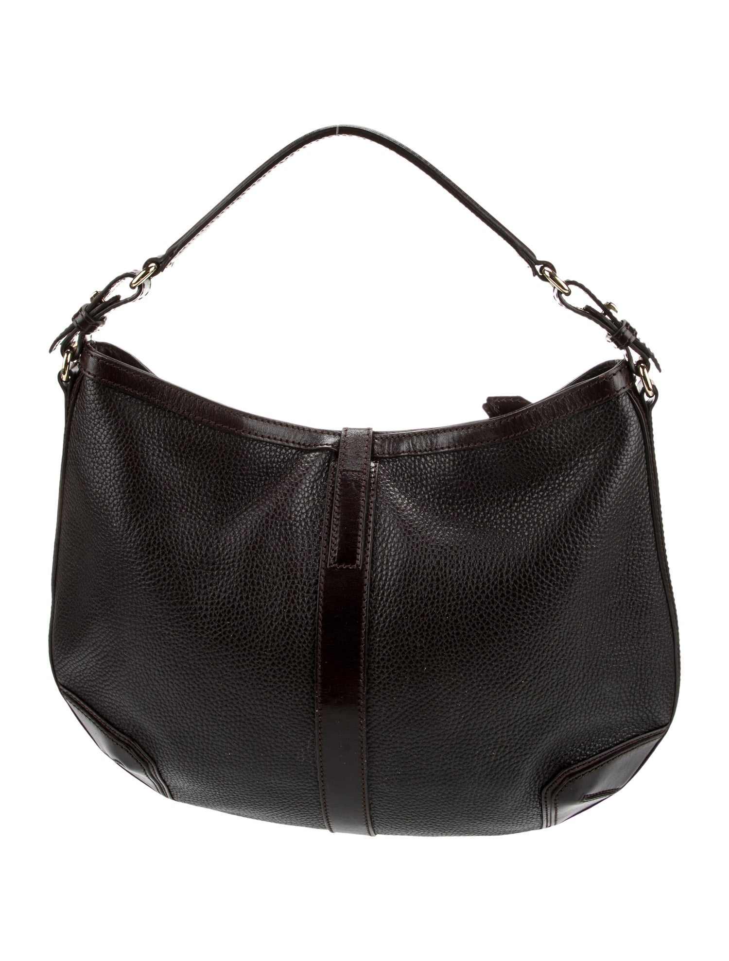 Burberry Leather Top Handle Bag