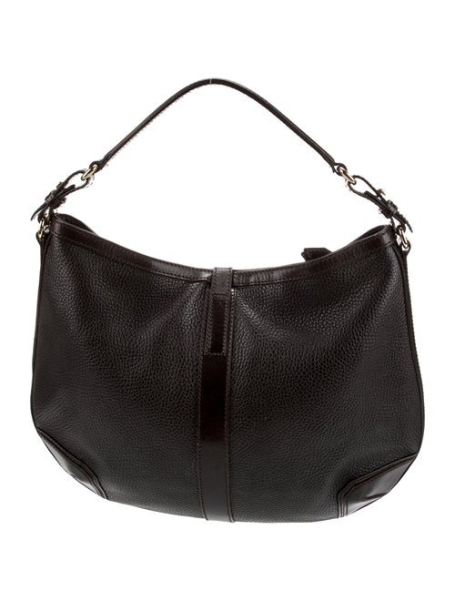 Burberry Leather Top Handle Bag