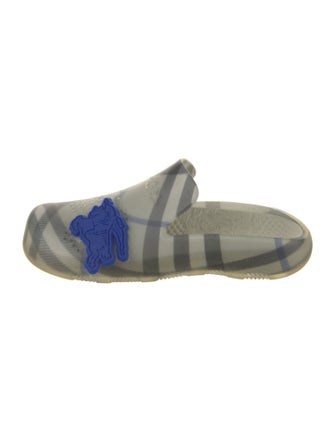 Burberry Rubber Printed Mules