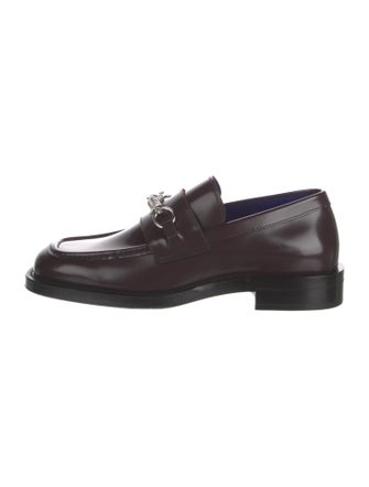Burberry Leather Dress Loafers