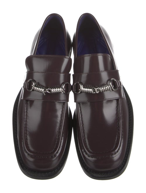 Burberry Leather Dress Loafers