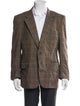 Burberry's Houndstooth Print Blazer