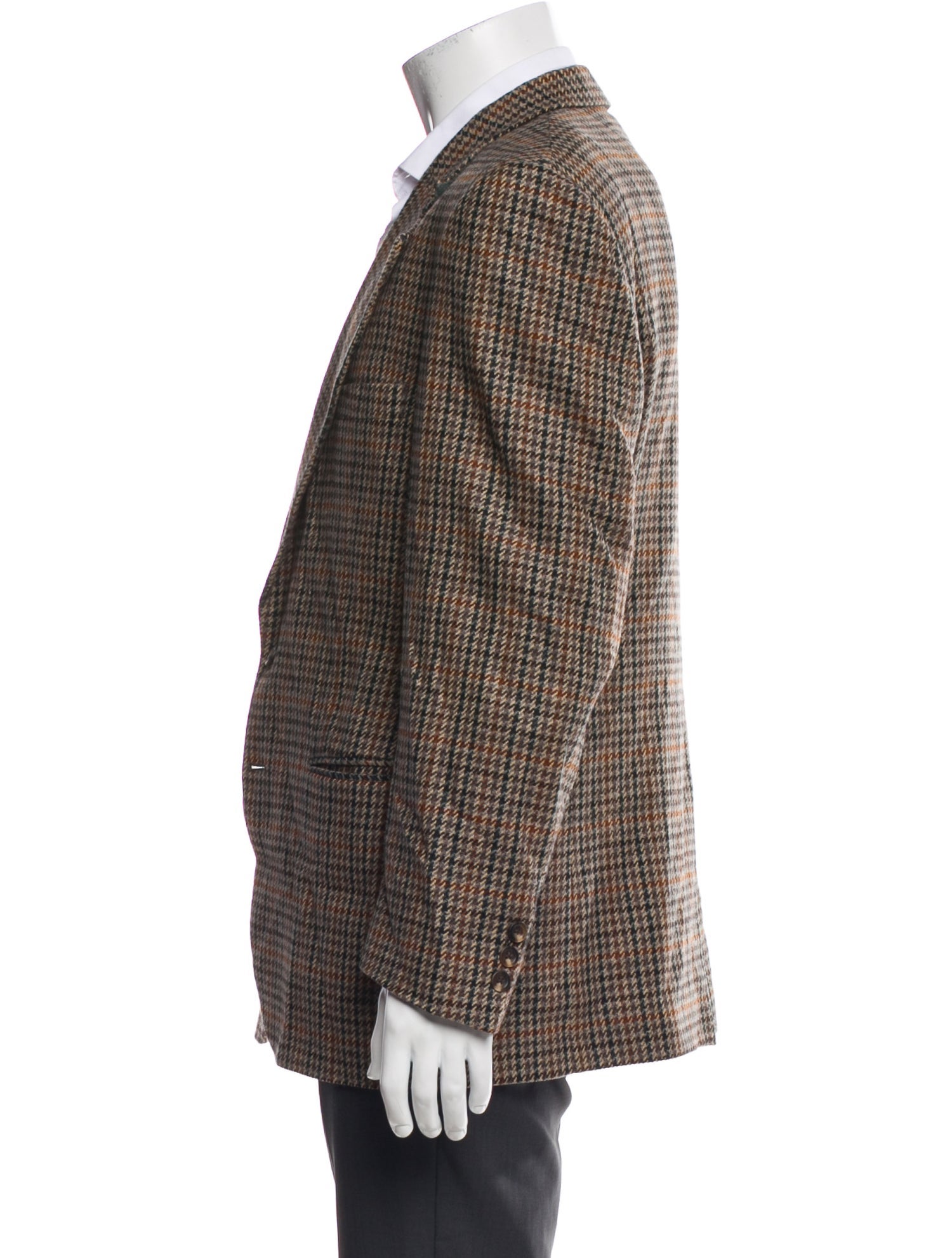 Burberry's Houndstooth Print Blazer