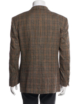 Burberry's Houndstooth Print Blazer