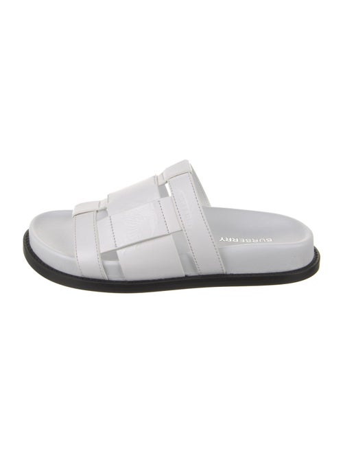 Burberry Leather Slides