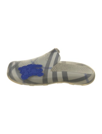 Burberry Rubber Printed Mules