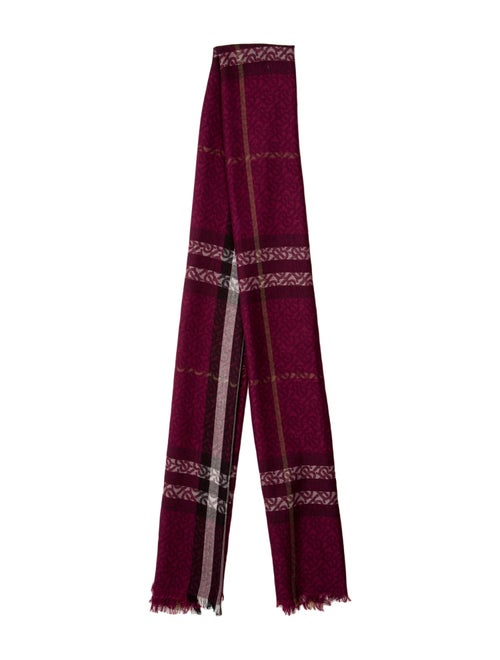 Burberry Wool Striped Scarf
