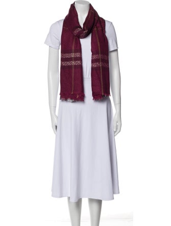 Burberry Wool Striped Scarf