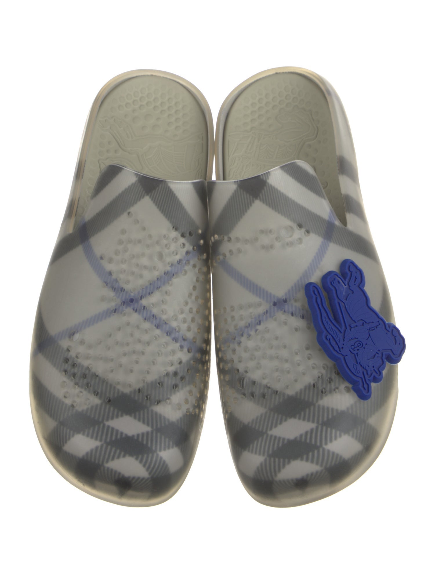 Burberry Rubber Printed Mules