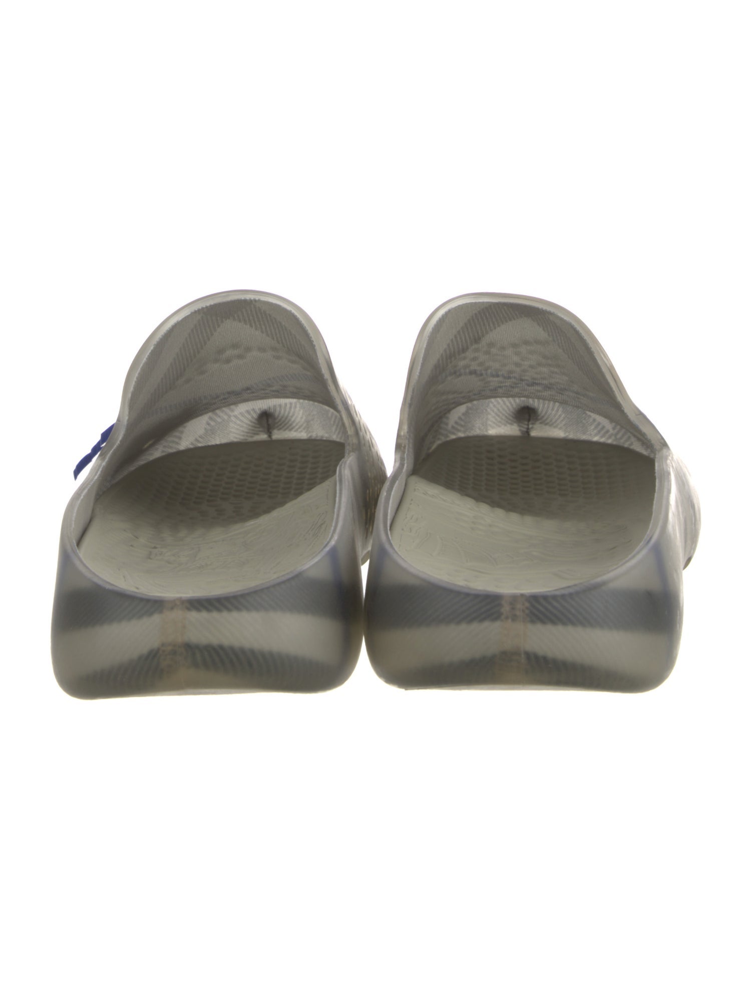 Burberry Rubber Printed Mules