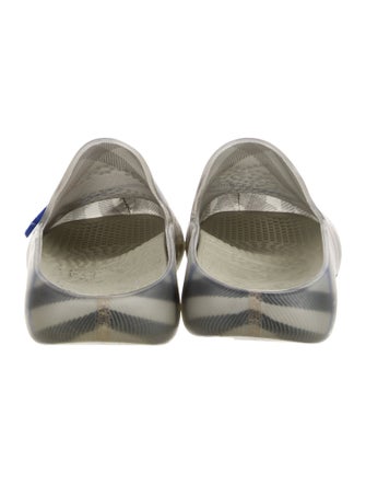 Burberry Rubber Printed Mules