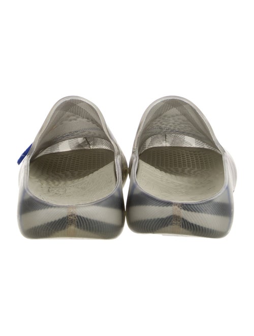 Burberry Rubber Printed Mules