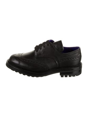 Burberry Leather Lasercut Accents Brogues