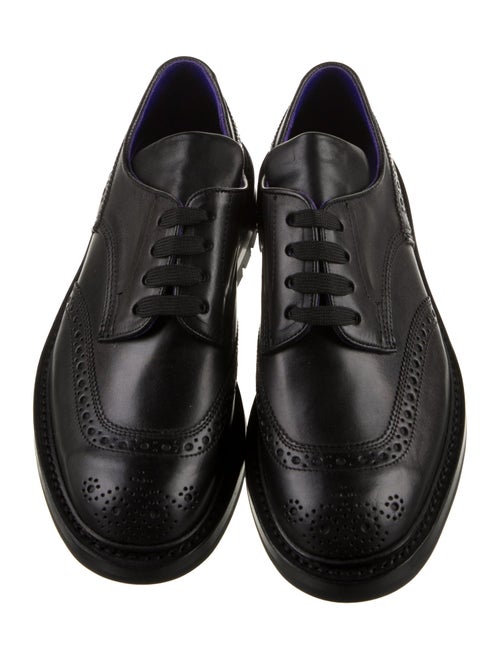 Burberry Leather Lasercut Accents Brogues