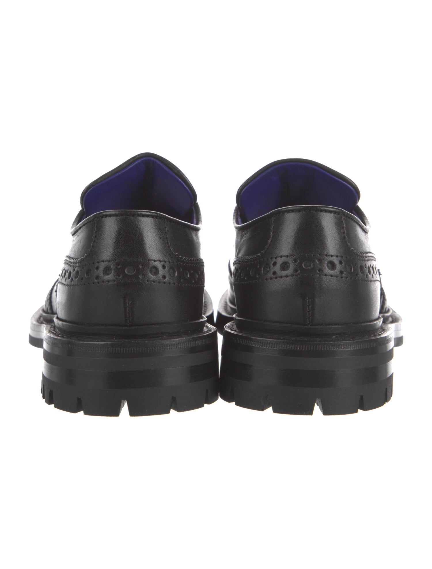 Burberry Leather Oxfords