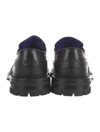 Burberry Leather Oxfords