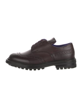 Burberry Leather Lasercut Accents Brogues