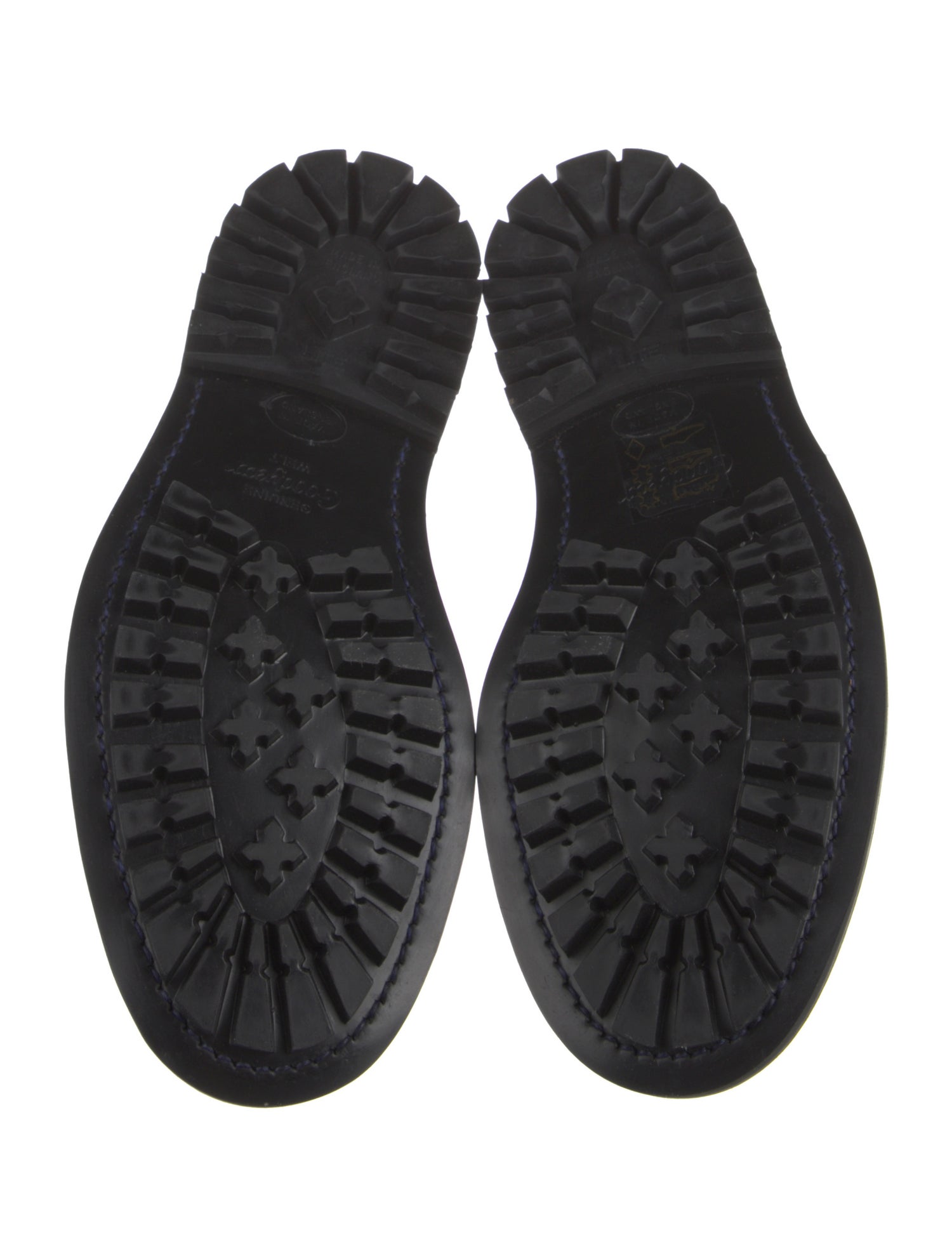 Burberry Leather Lasercut Accents Brogues