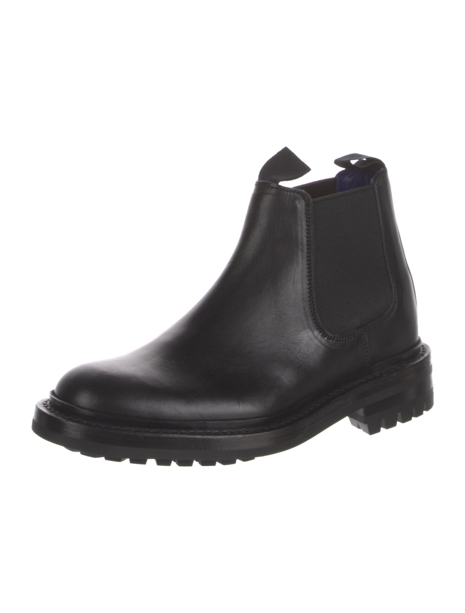 Burberry Leather Chelsea Boots