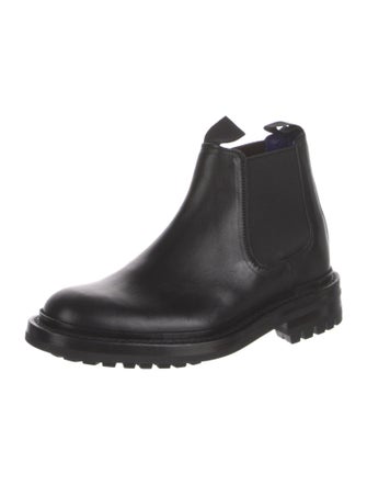 Burberry Leather Chelsea Boots