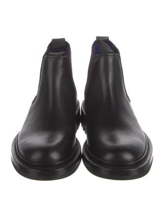 Burberry Leather Chelsea Boots