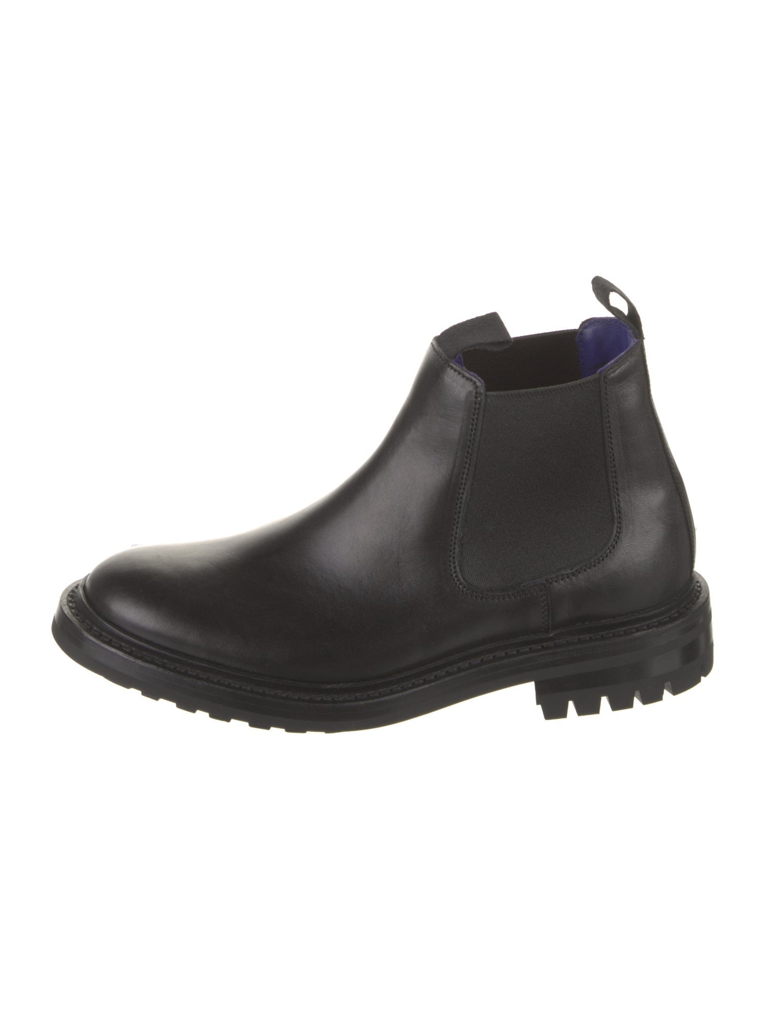 Burberry Leather Chelsea Boots