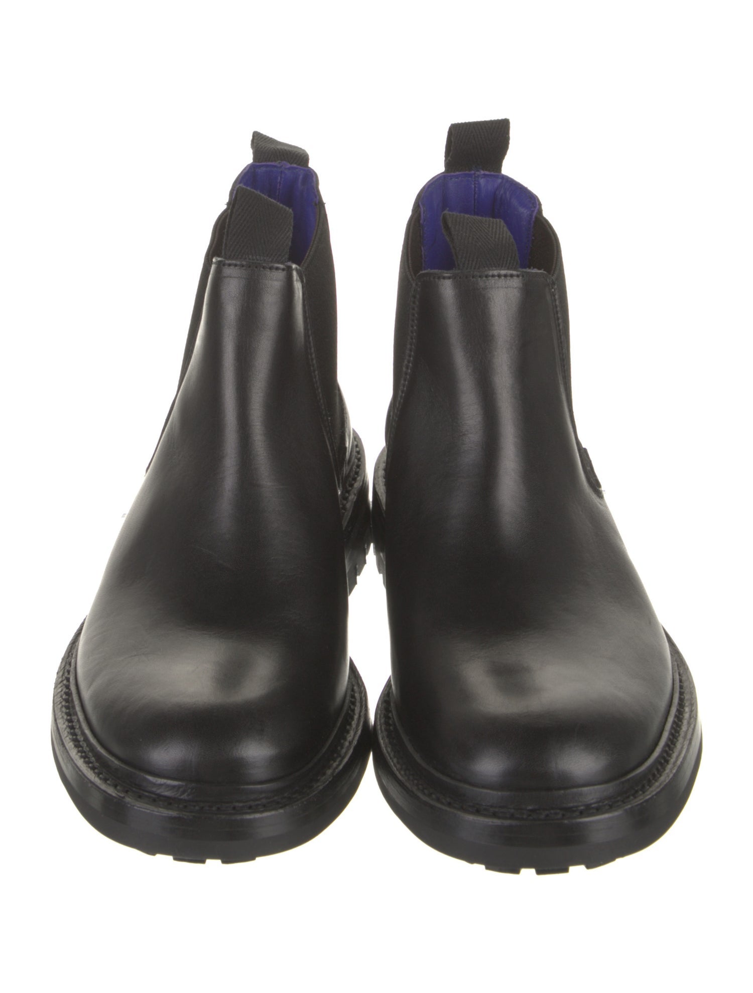 Burberry Leather Chelsea Boots