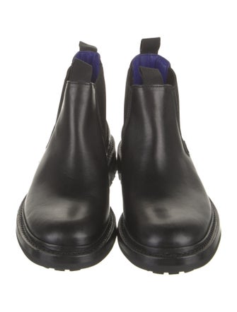 Burberry Leather Chelsea Boots