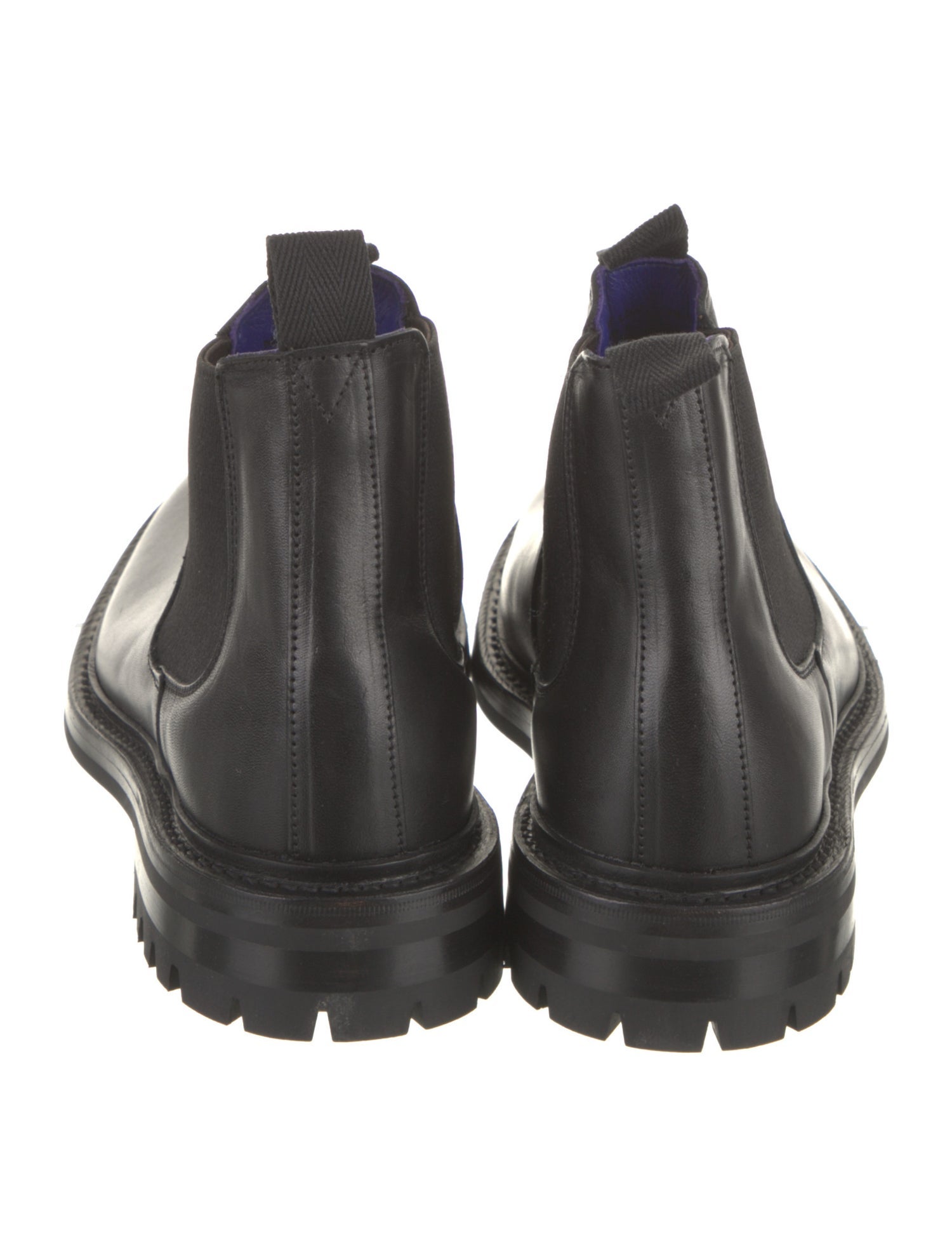 Burberry Leather Chelsea Boots