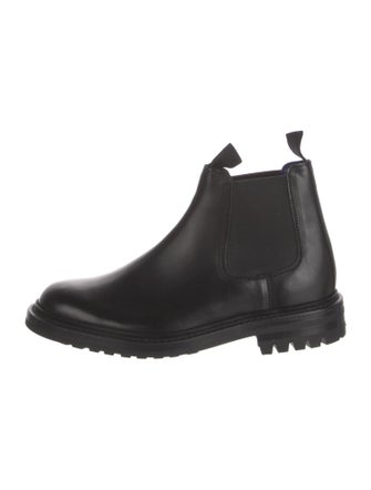 Burberry Leather Chelsea Boots