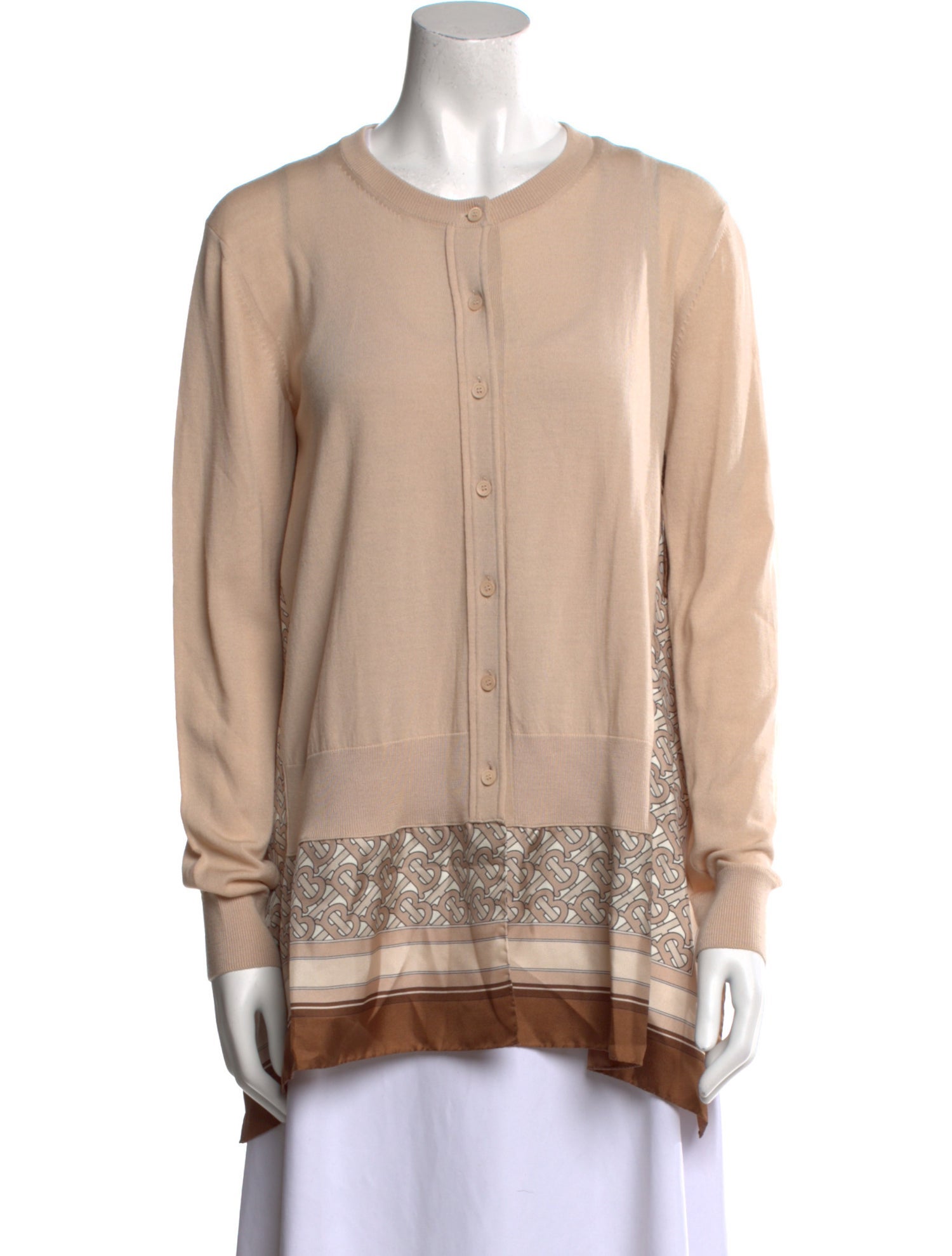 Burberry Wool Printed Sweater