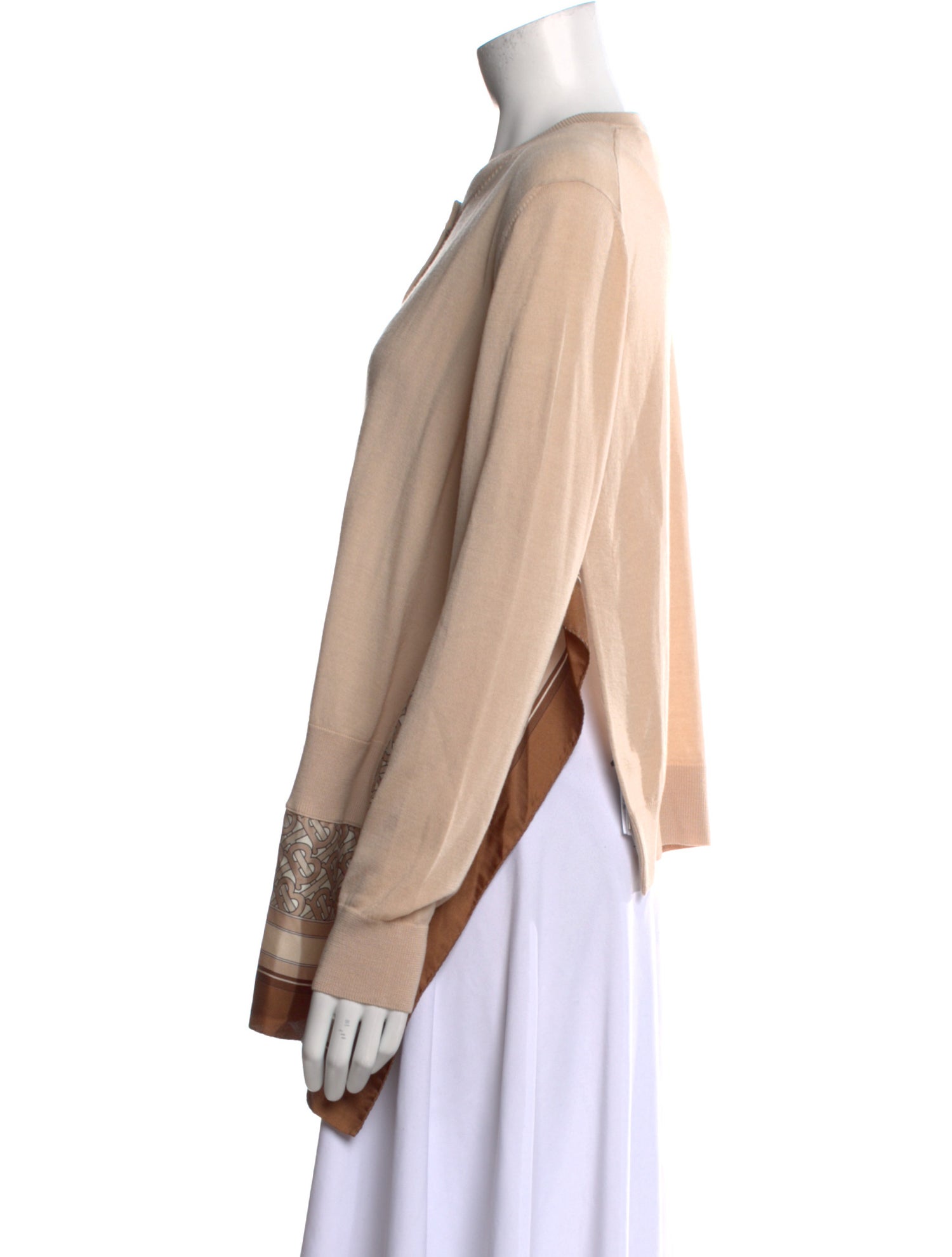 Burberry Wool Printed Sweater