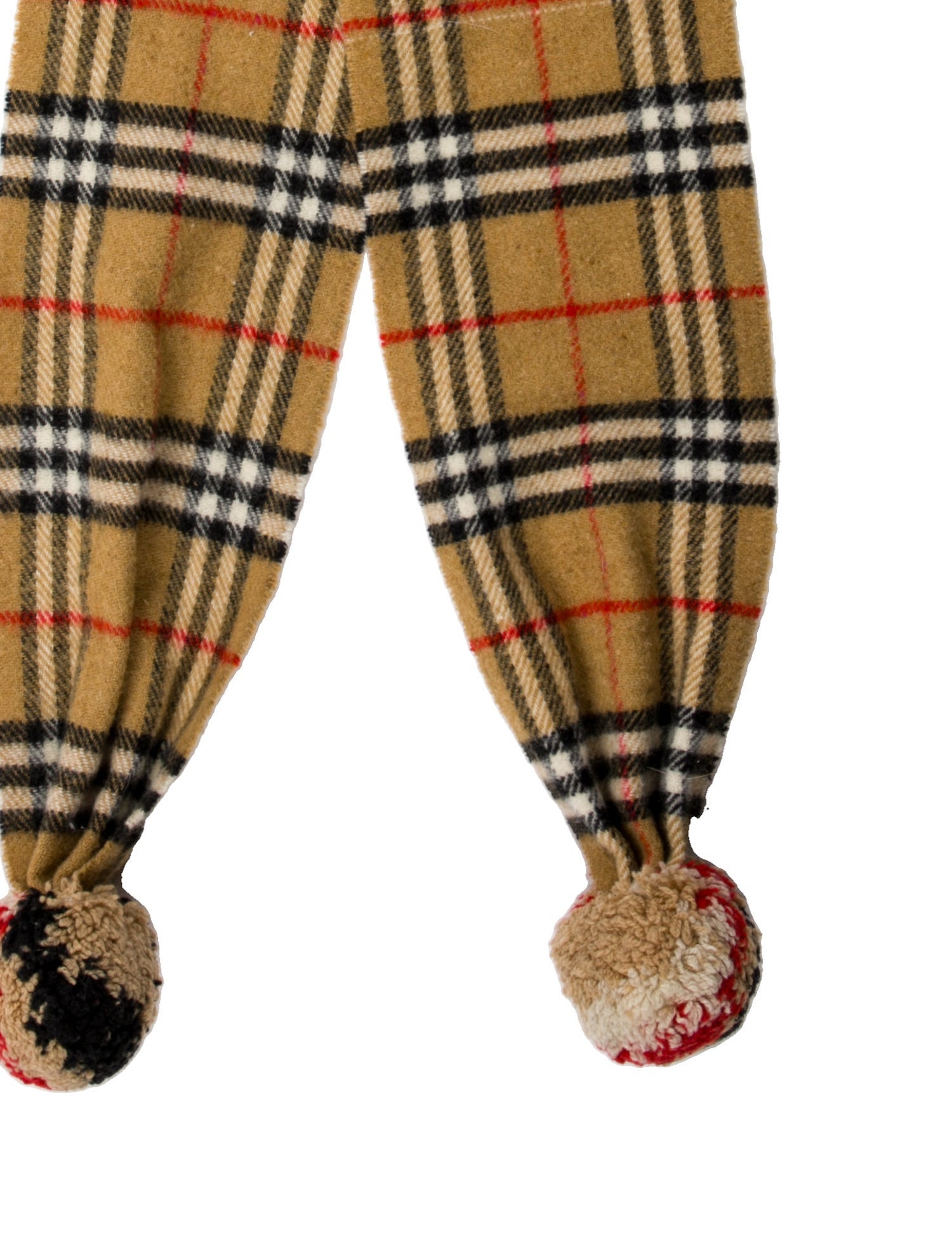 Burberry Lambswool Nova Check Pattern Scarf