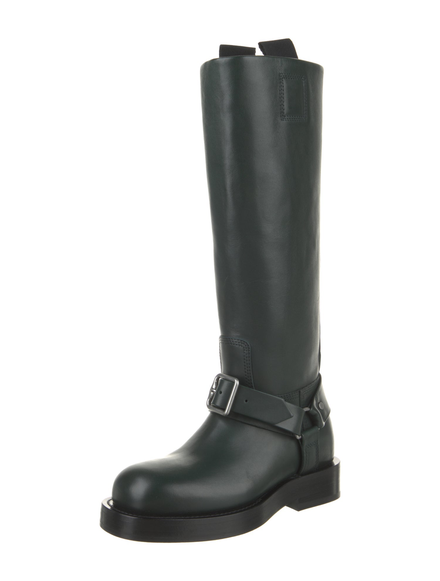 Burberry Leather Riding Boots w/ Tags