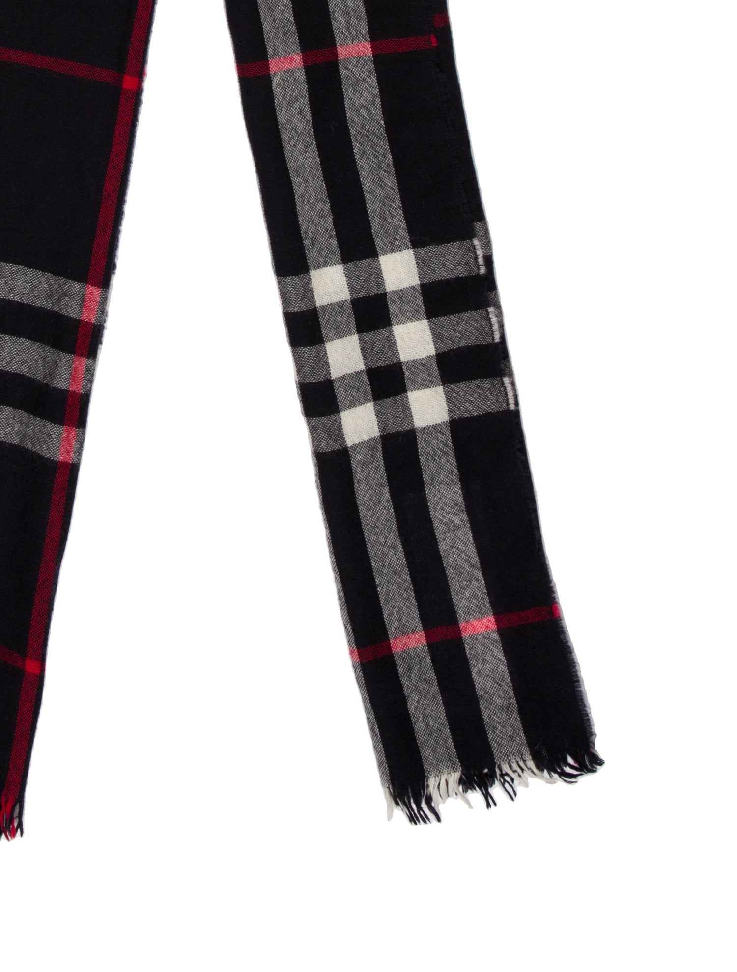Burberry Cashmere Striped Scarf