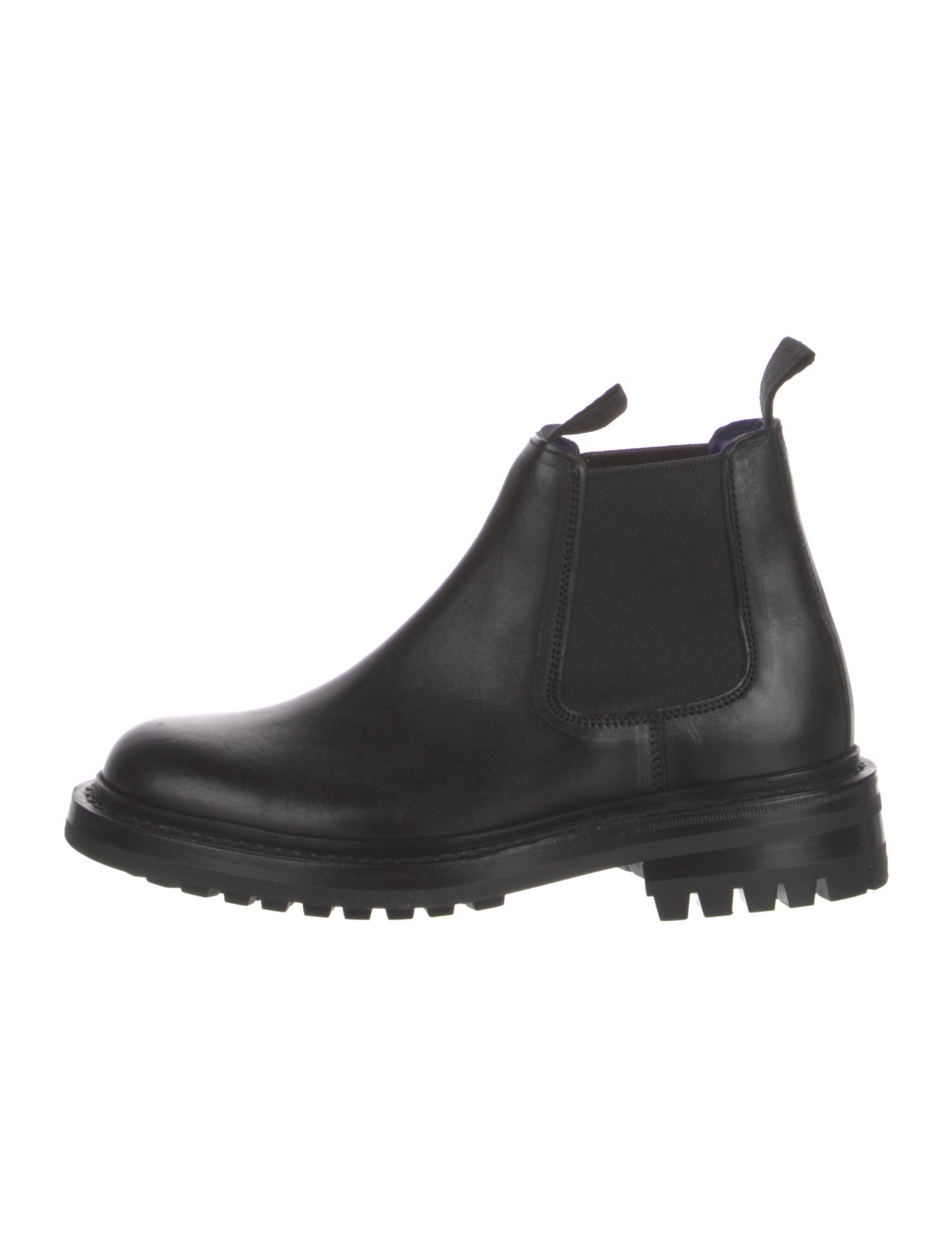 Burberry Leather Chelsea Boots