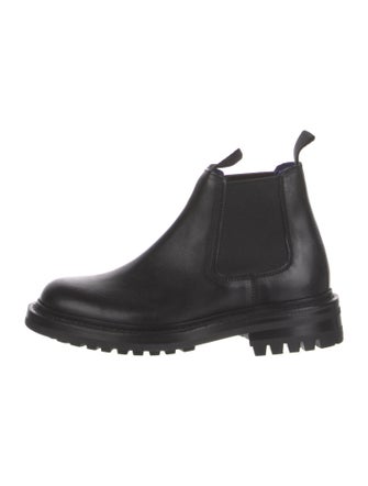 Burberry Leather Chelsea Boots