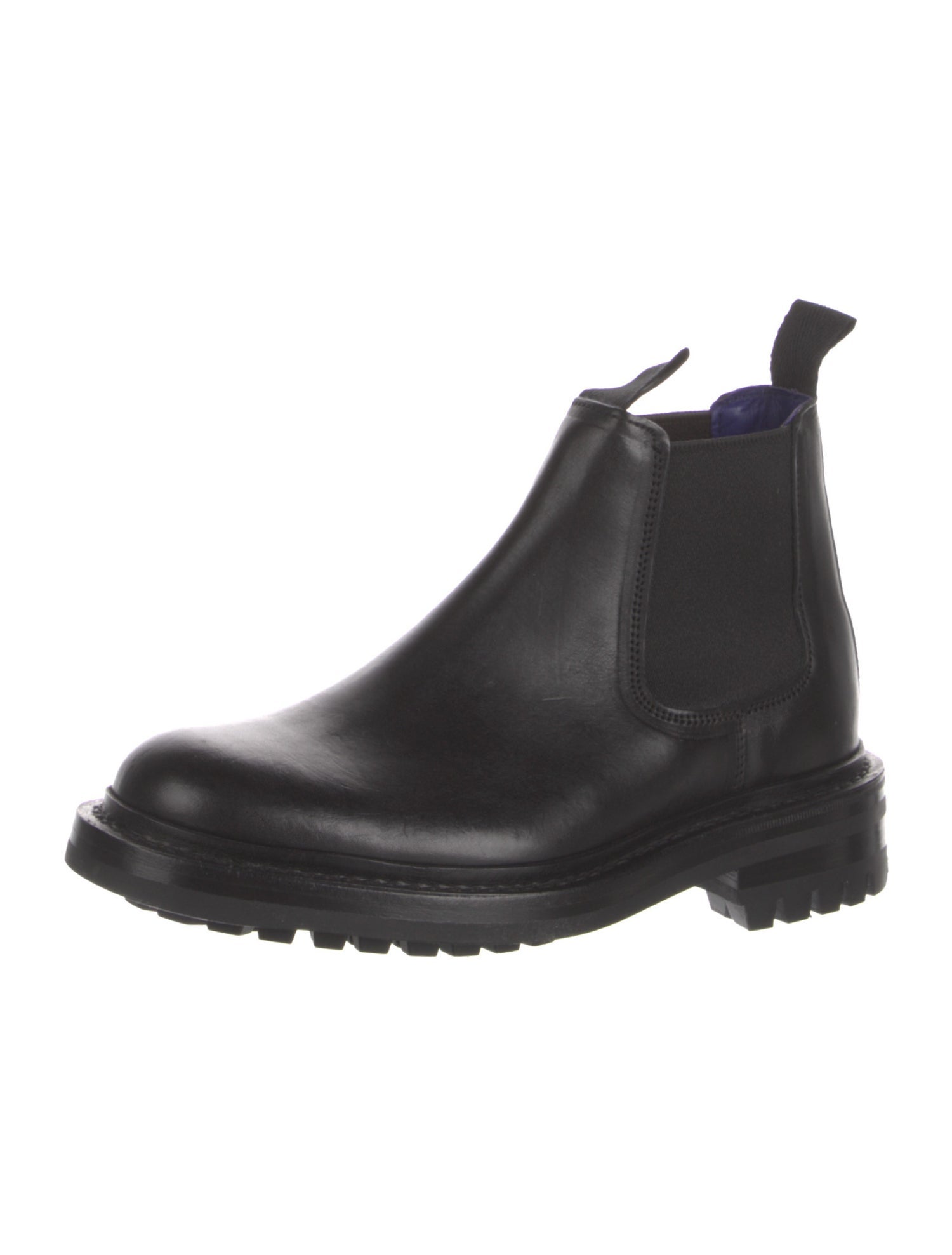 Burberry Leather Chelsea Boots