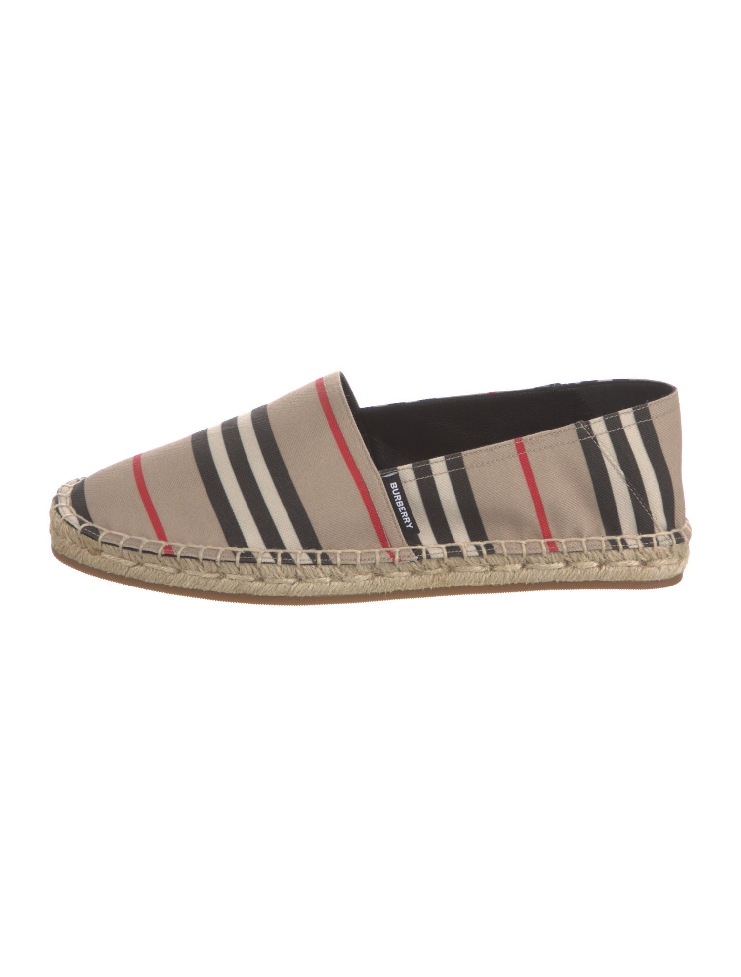 Burberry Canvas Striped Espadrilles