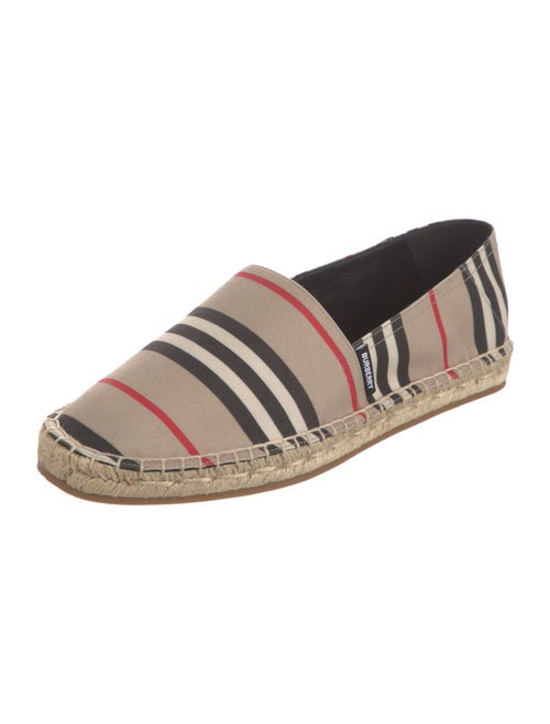 Burberry Canvas Striped Espadrilles